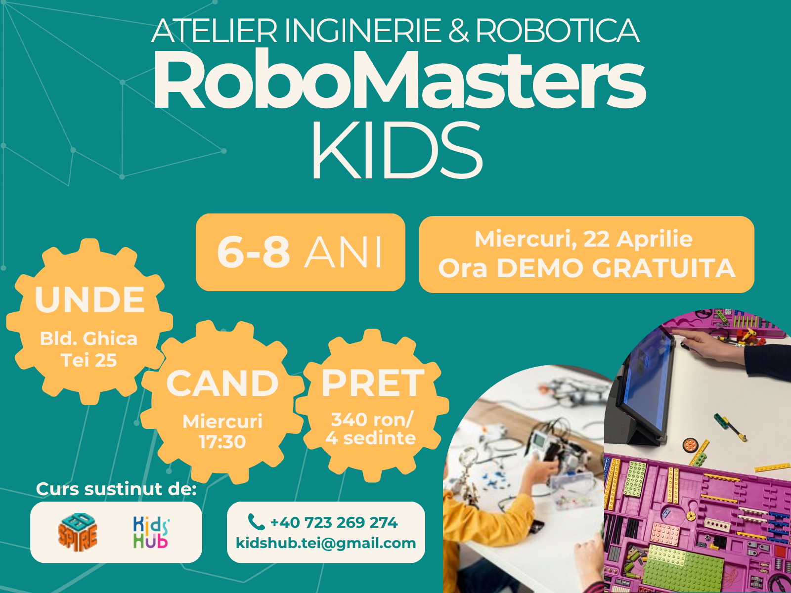 You are currently viewing Atelier Inginerie & Robotică “Robomasters Kids”