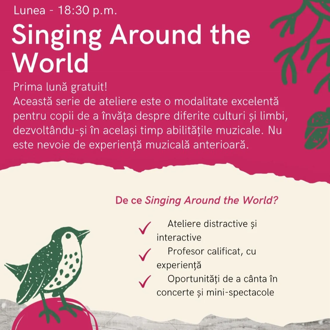 Singing Around the World!